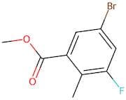 Methyl 5-bromo-3-fluoro-2-methylbenzoate