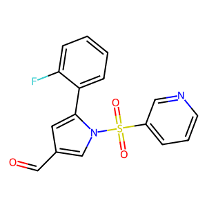 5-(2-Fluorophenyl)-1-(pyridin-3-ylsulfonyl)-1H-pyrrole-3-carbaldehyde