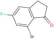 7-Bromo-5-fluoro-2,3-dihydro-1H-inden-1-one