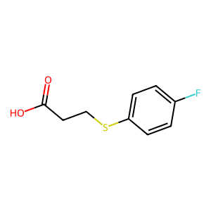 3-(4-Fluorophenylthio)propanoic acid
