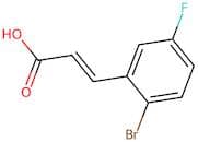(E)-3-(2-Bromo-5-fluorophenyl)acrylic acid