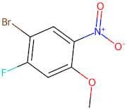 1-Bromo-2-fluoro-4-methoxy-5-nitrobenzene