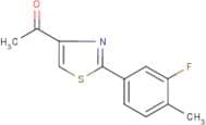 4-Acetyl-2-(3-fluoro-4-methylphenyl)thiazole
