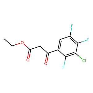 Ethyl 3-(3-chloro-2,4,5-trifluorophenyl)-3-oxopropanoate