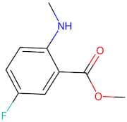 Methyl 5-fluoro-2-(methylamino)benzoate
