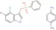 5-Bromo-4-chloro-3-indolyl phenyl phosphonate, p-toluidine salt