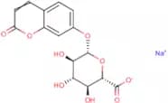 7-Hydroxycoumarin glucuronide sodium salt
