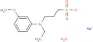 N-Ethyl-N-(3-sulphopropyl)-3-methoxyaniline, sodium salt monohydrate