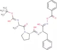 Boc-Ala-Pro-Phe-NHO-Bz