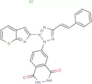 2-(2'-Benzothiazolyl)-5-styryl-3-(4'-phthalhydrazidyl)tetrazolium chloride