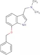7-Benzyloxygramine
