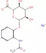 2-(Acetylamino)phenyl β-D-glucopyranosiduronic acid, sodium salt