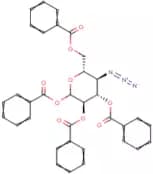 1-O-Acetyl-4-azido-2,3,6-tri-O-benzoyl-4-deoxy-D-glucopyranose