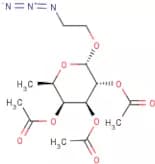 2-Azidoethyl 2,3,4-tri-O-acetyl-6-deoxy-α-D-galactopyranoside