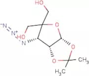 3-Azido-3-deoxy-4-hydroxymethyl-1,2-O-isopropylidene-α-D-ribofuranose