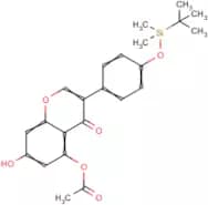 5-O-Acetyl-4'-O-tert-butyldimethylsilyl-genistein