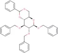 Benzyl 2,3-di-O-benzyl-4,6-O-benzylidene-β-D-glucopyranoside