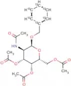 Benzyl-13C6 2-acetamido-3,4,6-tri-O-acetyl-2-deoxy-α-D-galactopyranoside