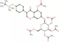 2'',3'',4'',5,6''-Penta-O-acetyl-4'-O-tert-butyldimethylsilyl-genistin