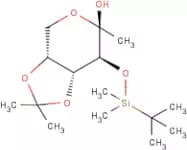 1-Deoxy-3-O-tert-butyldimethylsilyl-4,5-O-isopropylidene-D-fructopyranose
