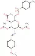 1,3,4-Tri-O-acetyl-2-amino-2-deoxy-N-(4-methoxybenzylidene)-6-O-tosyl-β-D-glucopyranose
