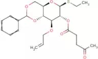 Ethyl 3-O-allyl-4,6-O-benzylidene-2-O-levulinoyl-1-thio-β-D-glucopyranoside