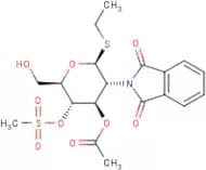 Ethyl 3-O-acetyl-2-deoxy-4-O-mesyl-2-phthalimido-1-thio-β-D-glucopyranose