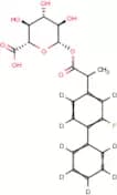 (R,S)-Flurbiprofen-d8 acyl-β-D-glucuronide