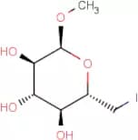 Methyl 6-deoxy-6-iodo-α-D-glucopyranoside