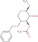 Methyl 3-O-acetyl-4-O-benzyl-β-D-xylopyranoside