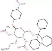 4-Nitrophenyl 2,4-di-O-acetyl-3-O-allyl-6-O-trityl-α-D-mannopyranoside