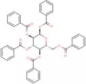 1,2,3,4,6-Penta-O-benzoyl-α-D-glucopyranose