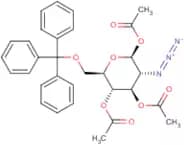 1,3,4-Tri-O-acetyl-2-azido-2-deoxy-6-O-trityl-β-D-glucopyranose