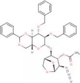 3-O-Acetyl-1,6-anhydro-2-azido-2',3'-di-O-benzyl-4',6'-O-benzylidene-2-deoxy-β-D-cellobiose