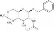Benzyl 2-acetamido-2-deoxy-4,6-O-isopropylidene-β-D-glucopyranoside