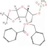 6-O-Benzoyl-3-O-benzyl-1,2-O-isopropylidene-5-O-mesyl-α-D-glucofuranose