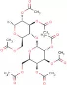 2,3,6,2',3',4',6'-Hepta-O-acetyl-1-bromo-1-deoxy-α-D-lactopyranose