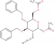 1,6-Di-O-acetyl-2-azido-3,4-di-O-benzyl-2-deoxy-α-D-glucopyranose