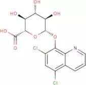 5,7-Dichloro-8-hydroxyquinoline β-D-glucuronide, Min.