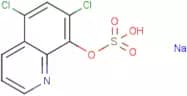 5,7-Dichloro-8-hydroxyquinoline sulfate, sodium salt