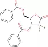 3,5-Di-O-benzoyl-2-deoxy-2,2-difluoro-D- erythro-pentonic acid γ-lactone