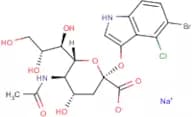 5-Bromo-4-chloro-3-indolyl α-D-N-acetylneuraminic acid sodium salt