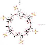 α-cyclodextrin sulfate sodium salt (DS~12)