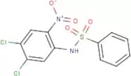 1,2-Dichloro-4-benzenesulphonamido-5-nitrobenzene
