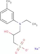N-Ethyl-N-sulphohydroxypropyl-m-toluidine, sodium salt