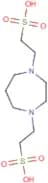 Homopiperazine-N,N'-bis-2-ethanesulphonic acid