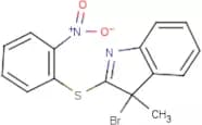 2-(2'-Nitrophenylsulphanyl)-3-methyl-3-bromoindolenine