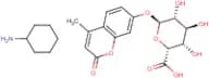 (4-Methylumbelliferyl-α-L-idopyranosid)uronic acid, cyclohexylammonium salt