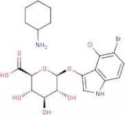 5-Bromo-4-chloro-3-indolyl-β-D-glucuronic acid cyclohexylammonium salt