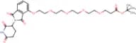 Thalidomide-O-PEG4-t-butyl ester